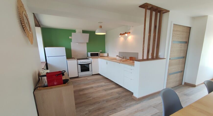 Gîte Scandinave, La cuisine