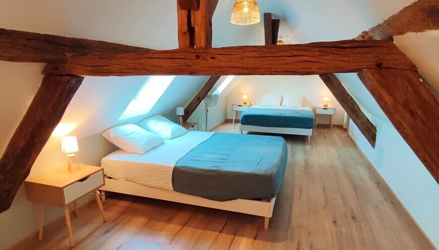 Gîte Scandinave, Une chambre