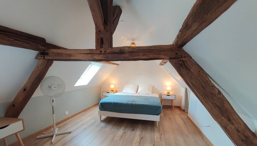 Gîte Scandinave, Une chambre
