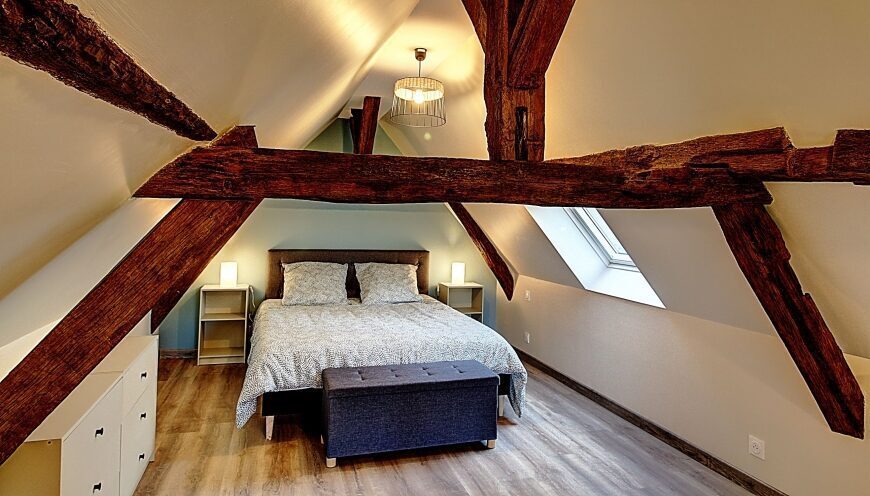 Gîte Industriel, La chambre